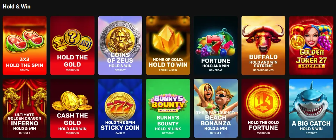 hadesbet casino hold and win