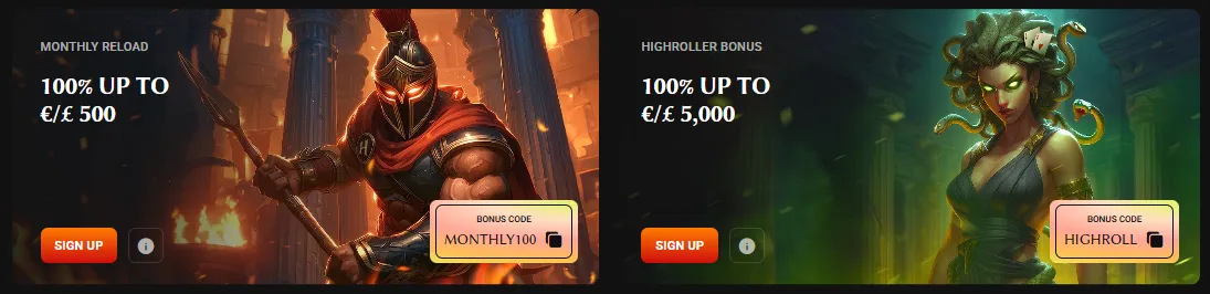 hadesbet casino reload