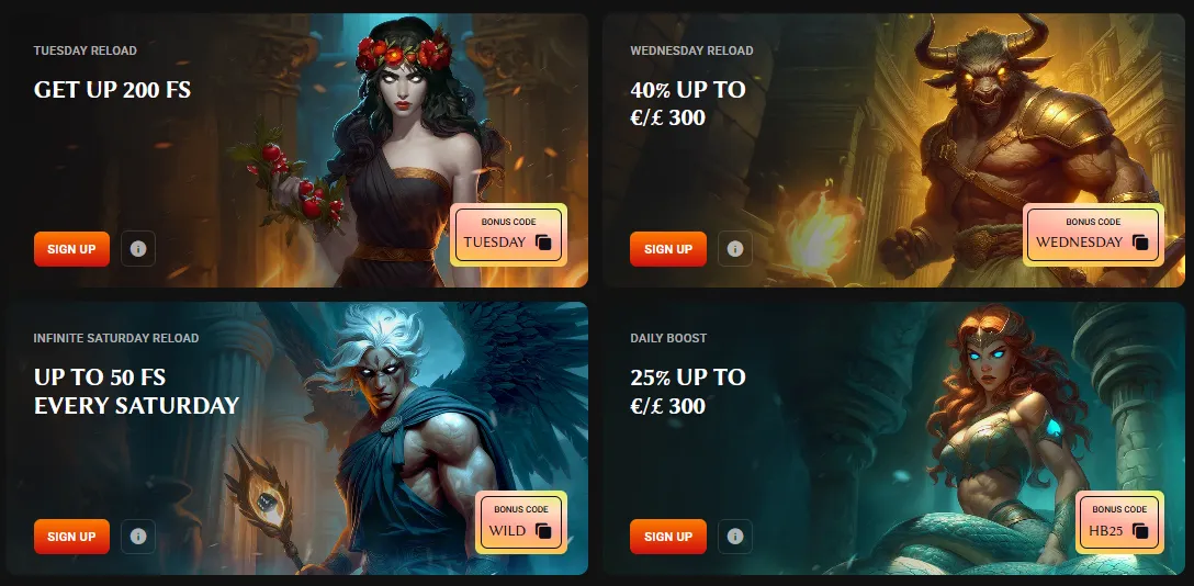 hadesbet casino reload