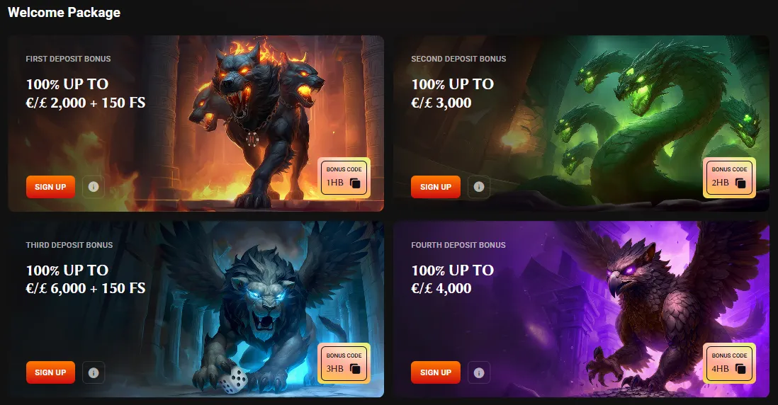 hadesbet casino welcome